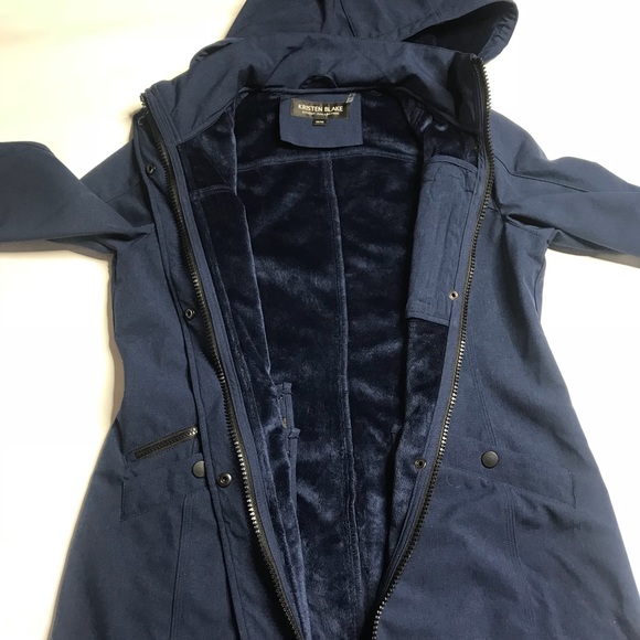 kristen blake hooded soft shell jacket